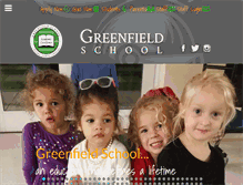 Tablet Screenshot of greenfieldschool.org